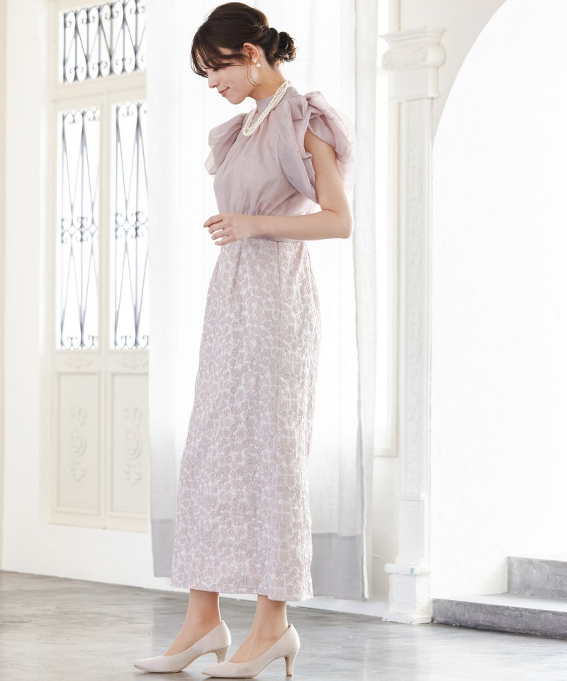 SNIDEL　ボレロセットキャミワンピース　ピンクベージュ SNIDEL｜ボレロセットキャミワンピース | Rakuten Fashion(楽天