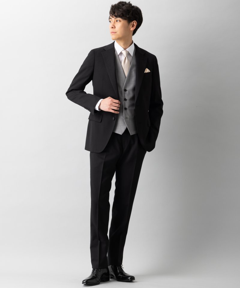 SUIT SELECT スーツセレクト 【セット】シルクドットフォーマルタイ