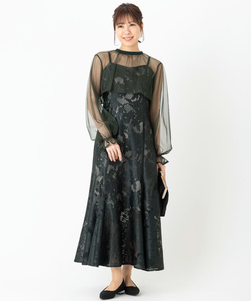 Dorry Doll ドリードール シフォンブラウスセットメニ―ウェイドレス