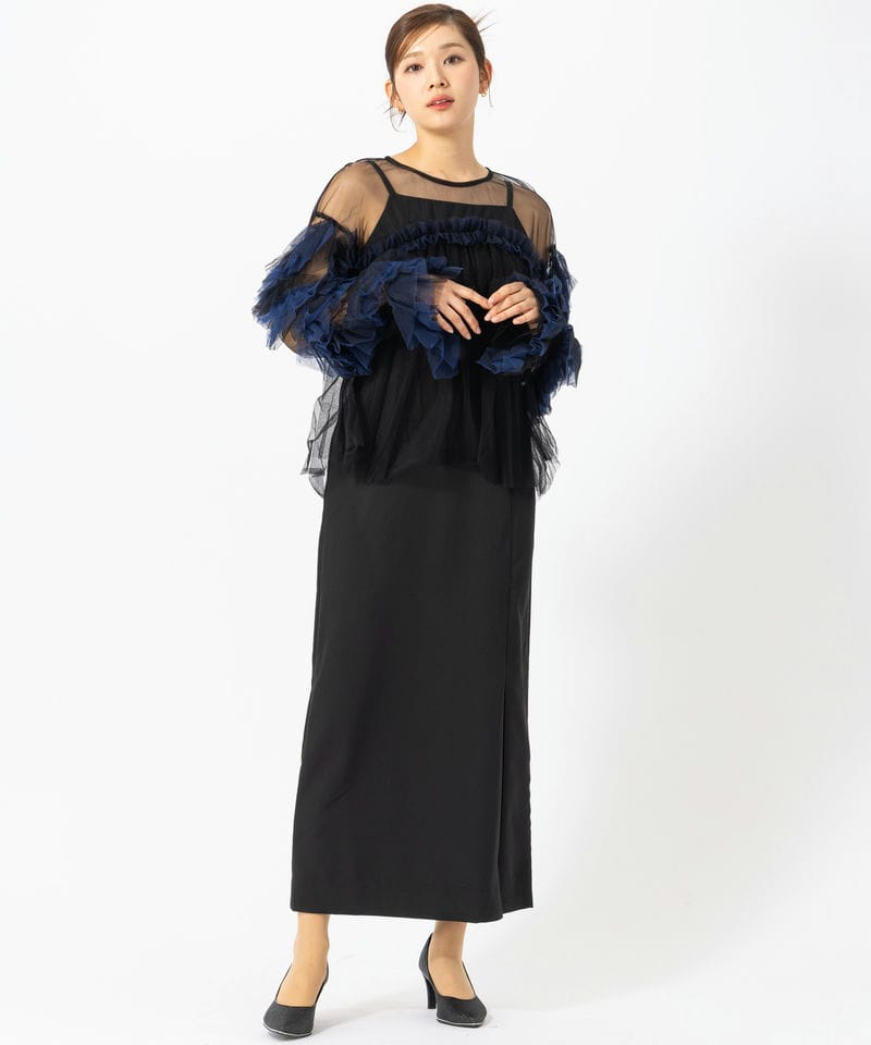 デコラティブチュールトップス ⁄ decorative tulle tops（ドレス
