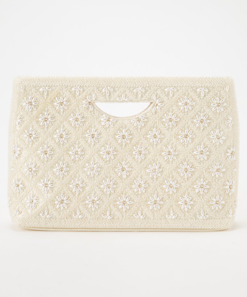 AneMone アネモネ フラワービーズ刺繍2WAYパーティーバッグ その他 x