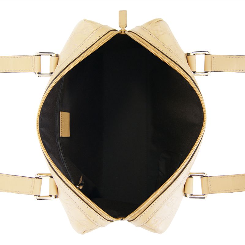 GUCCI グッチ GG柄 グッチシマ ミニボストンバッグ ベージュ系 | 結婚