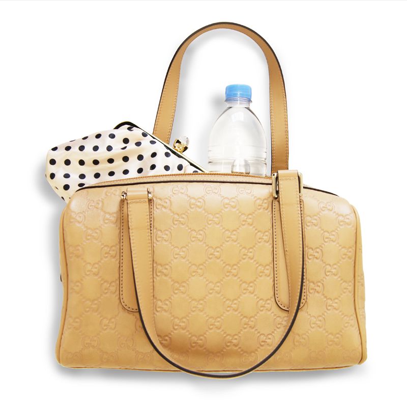 GUCCI グッチ GG柄 グッチシマ ミニボストンバッグ ベージュ系 | 結婚