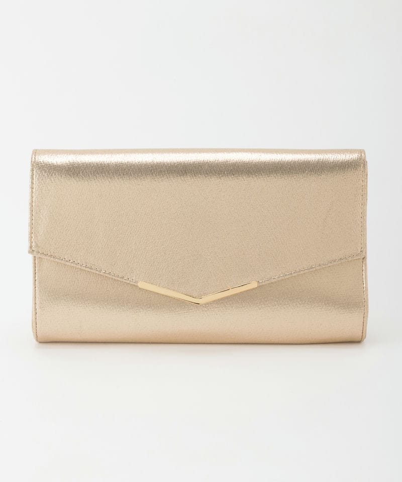 LAGUNAMOON ラグナムーン LADYメタルシャインクラッチバッグ&袱紗