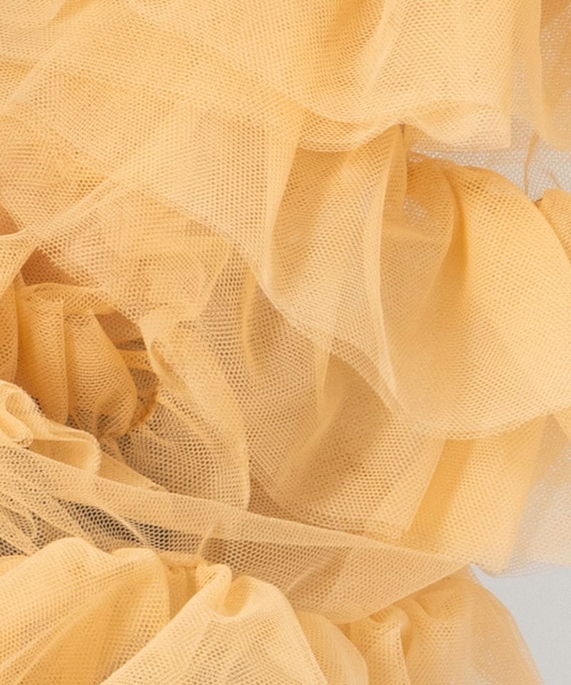 ANDRESD アンドレスド デタッチドスリーブドレス オレンジ系 x