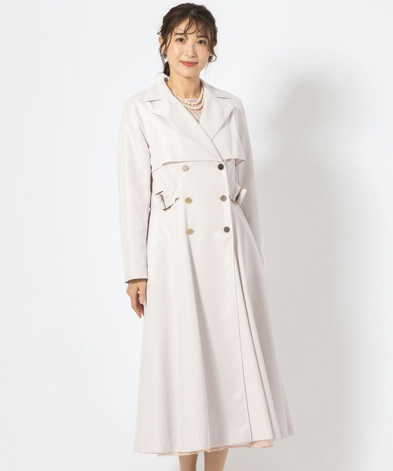 JILL STUART ジルスチュアート プリンセスライントレンチコート ピンク