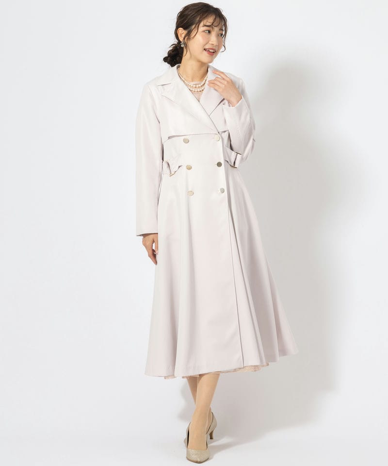 JILL STUART ジルスチュアート プリンセスライントレンチコート ピンク