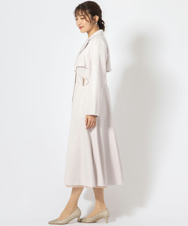 JILL STUART ジルスチュアート プリンセスライントレンチコート ピンク