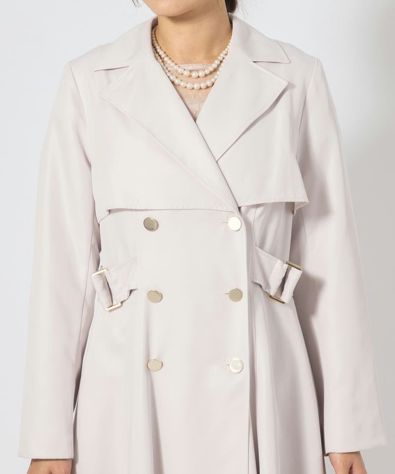 JILL STUART ジルスチュアート プリンセスライントレンチコート ピンク