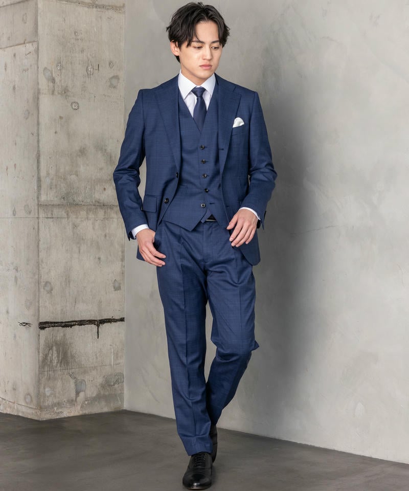 Select Shop 【7点セット】[250211]グレンチェック・スリム