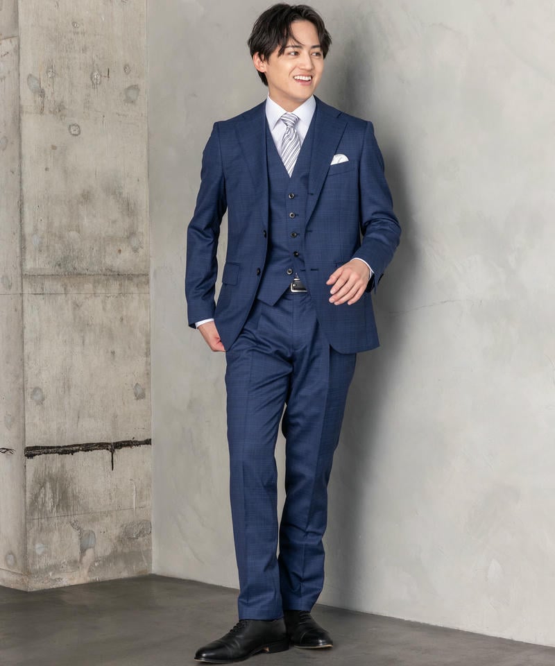 Select Shop 【7点セット】[250211]グレンチェック・スリム