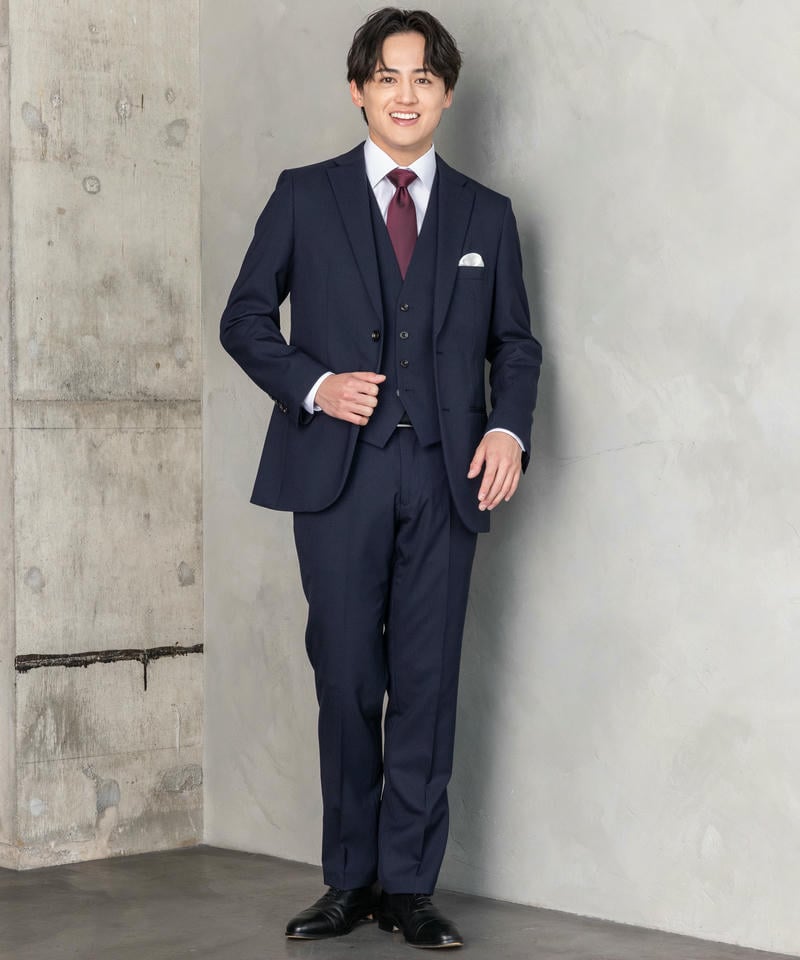 Select Shop 【7点セット】[247370]シャドーストライプ・スリム
