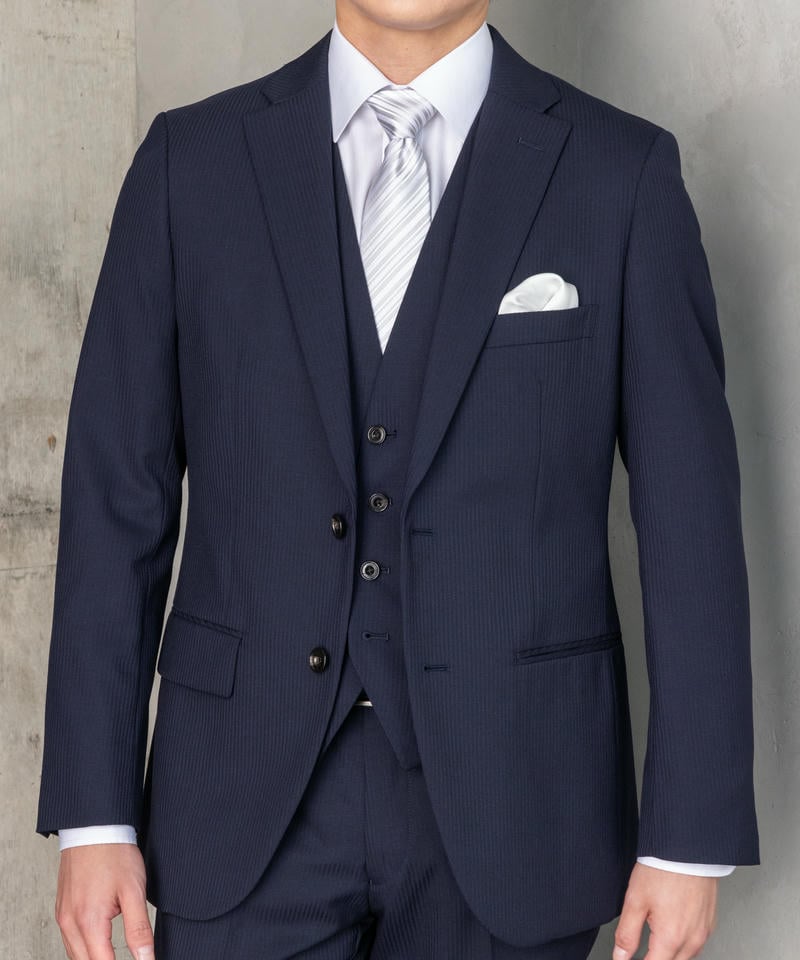 Select Shop 【7点セット】[247370]シャドーストライプ・スリム