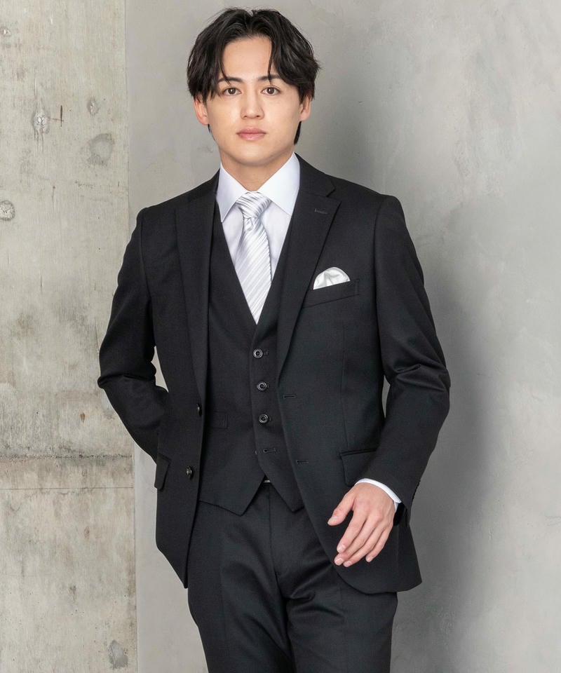 ORIHICA オリヒカ 【7点セット】シャドーストライプフォーマルスーツ