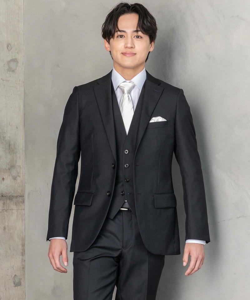 ORIHICA オリヒカ 【7点セット】シャドーストライプフォーマルスーツ