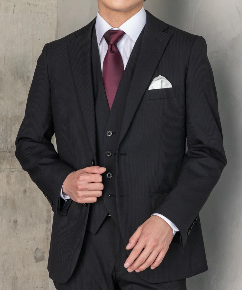 Select Shop 【7点セット】[247370]シャドーストライプ・スリム