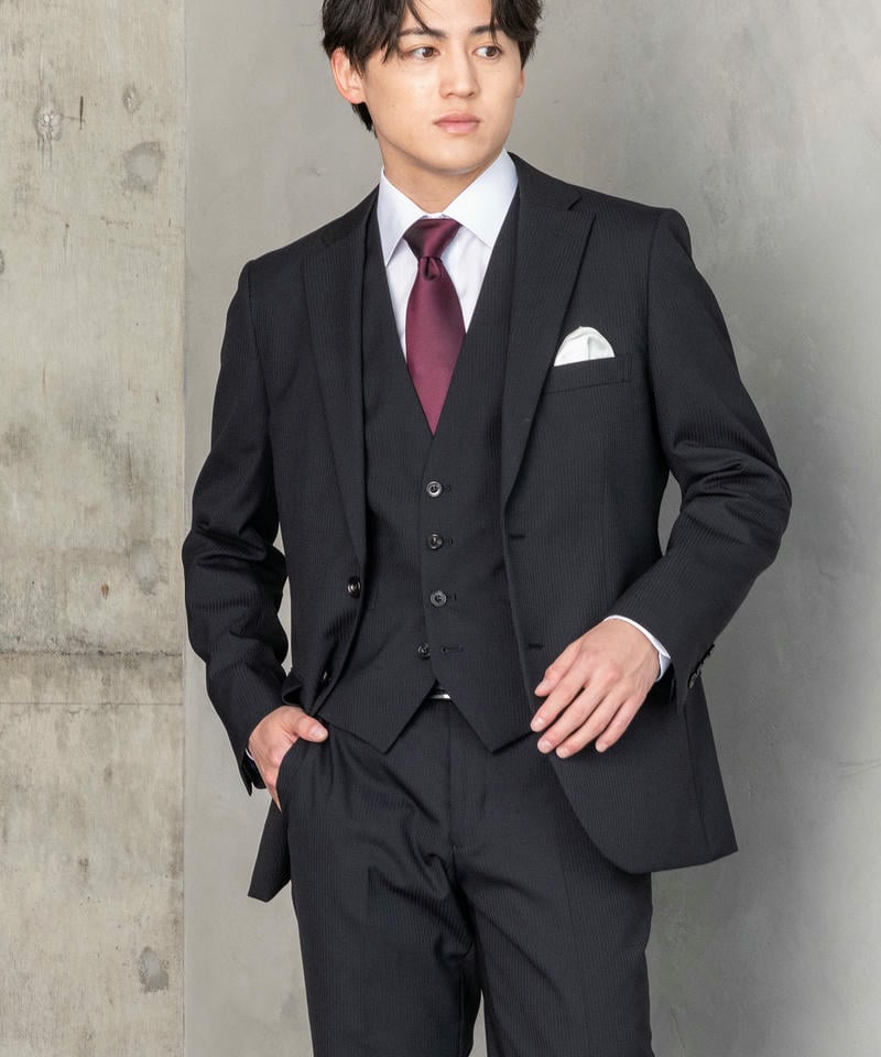 Select Shop 【7点セット】[247370]シャドーストライプ・スリム