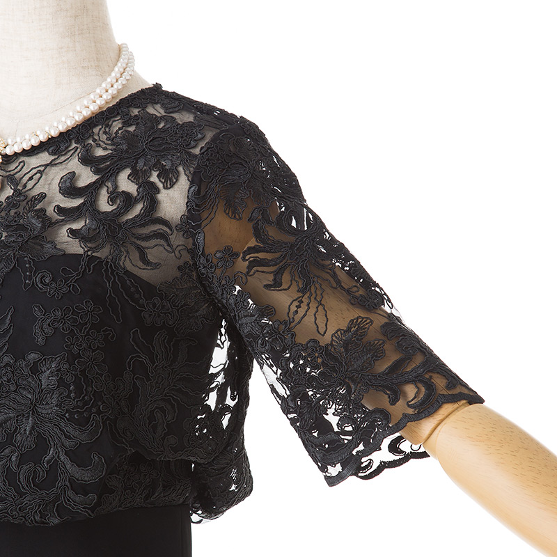 LAGUNAMOON ラグナムーン LADYオーバーレースワイドパンツドレス