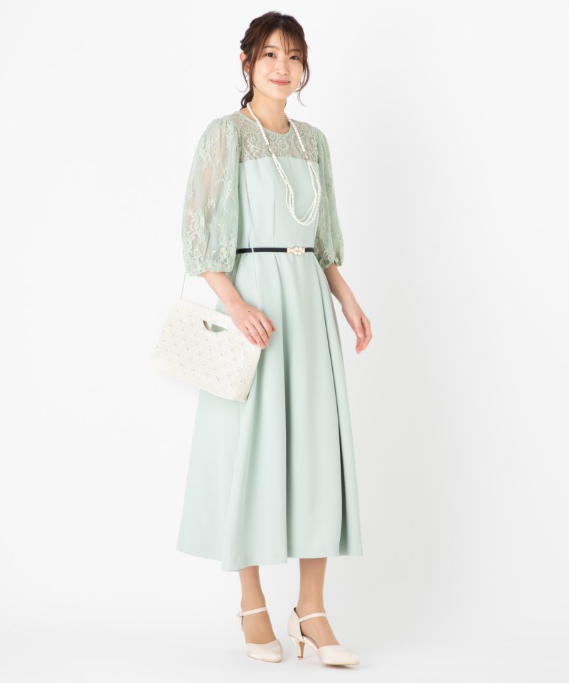 AneMone アネモネ フラワービーズ刺繍2WAYパーティーバッグ その他 x