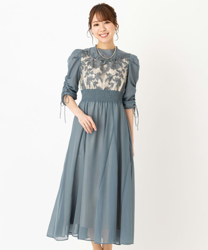 Dorry Doll ドリードール フラワーレース×オーガンジードレス その他 x