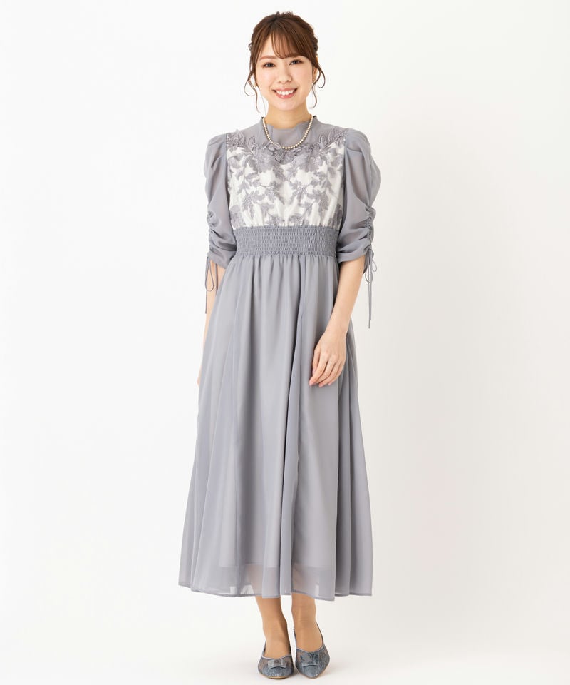 Dorry Doll ドリードール フラワーレース×オーガンジードレス その他 x