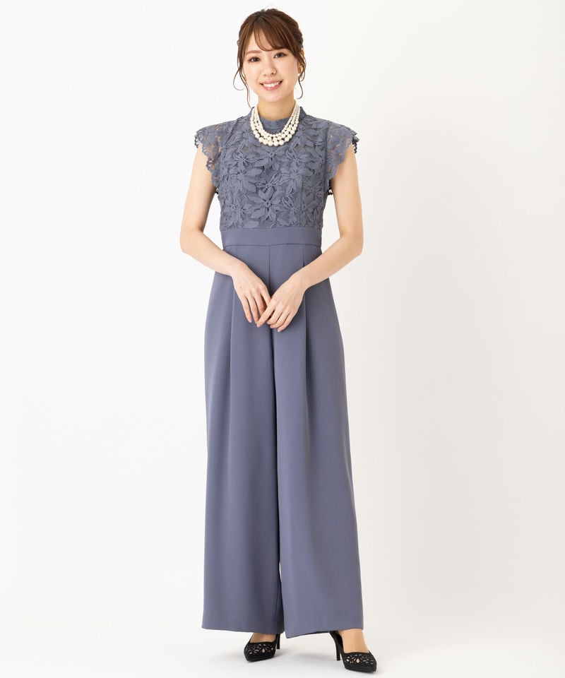 Aimer/パンツドレス/ブルー系のレンタルアイテム | 結婚式パーティーの