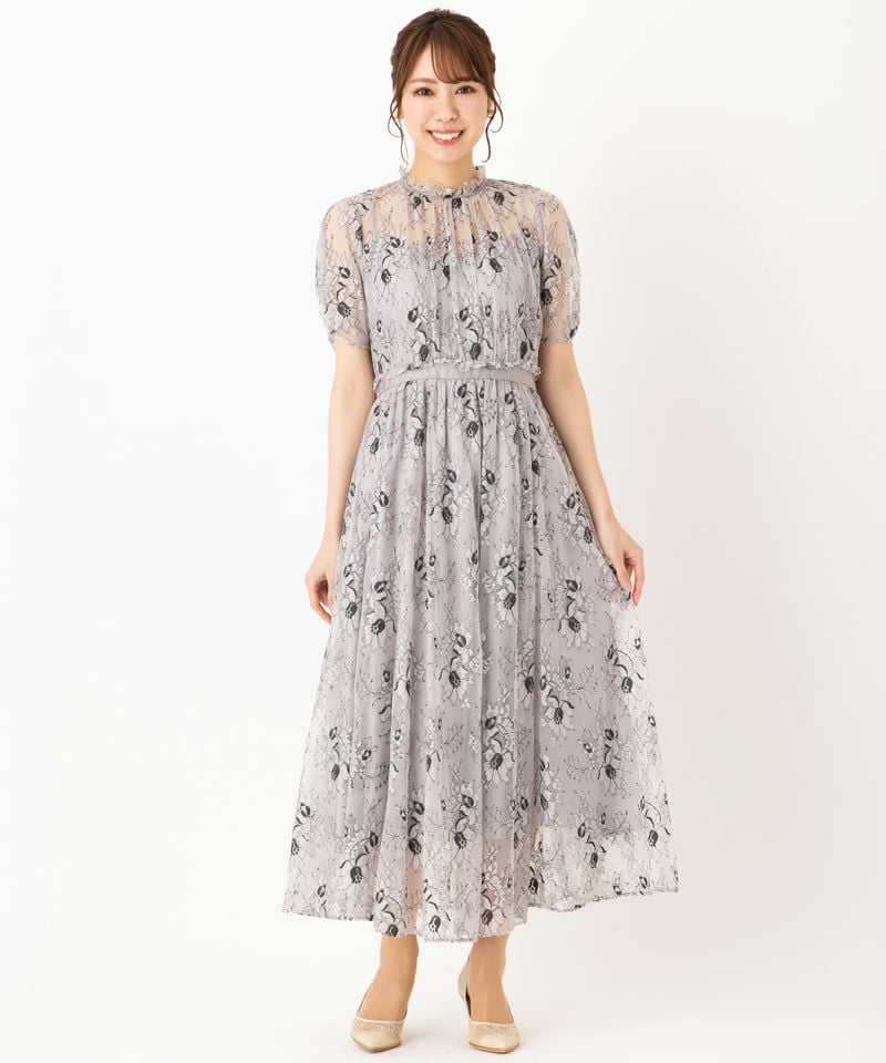 JILL STUART ジルスチュアート バイカラーレースドレス その他 x