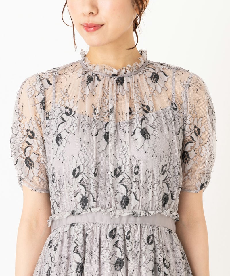 JILL STUART ジルスチュアート バイカラーレースドレス その他 x