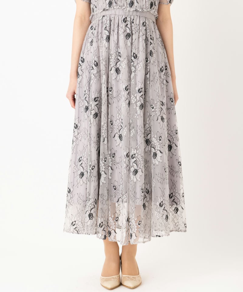 JILL STUART ジルスチュアート バイカラーレースドレス その他 x