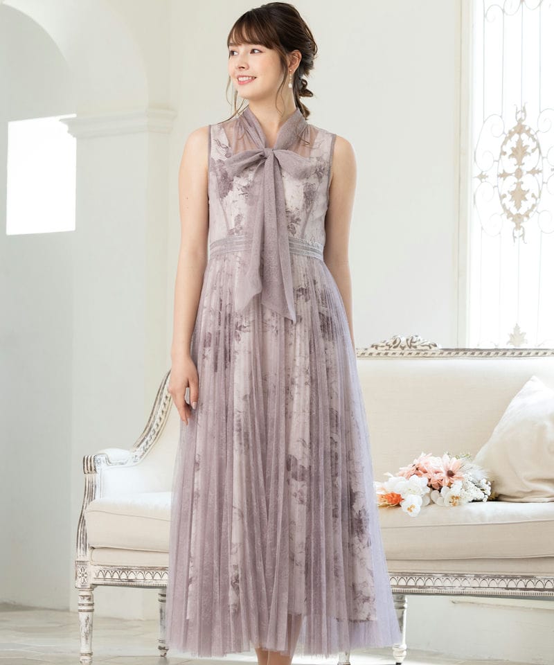 FRAY I.D フレイ アイディー オケージョンドレス ピンク FRAY I.D フレイアイディー フラワーレイヤードドレス その他 x ピンク