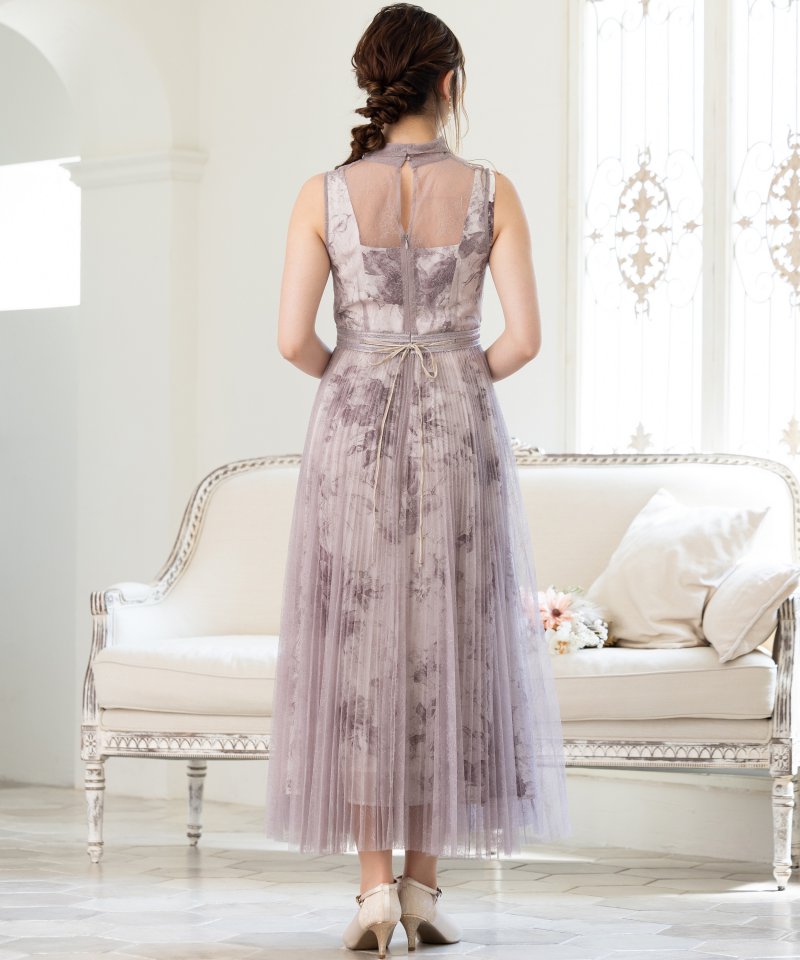 FRAY I.D フレイアイディー フラワーレイヤードドレス その他 x ピンク