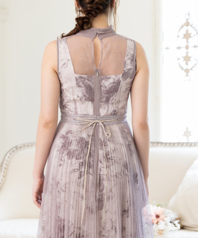 FRAY I.D フレイアイディー フラワーレイヤードドレス その他 x ピンク