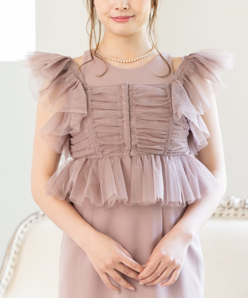 snidelボレロ×レースキャミセットアップ　スナイデル ピンク レースボレロセットアップドレス(F ピンク): SWINGLE｜公式オンライン
