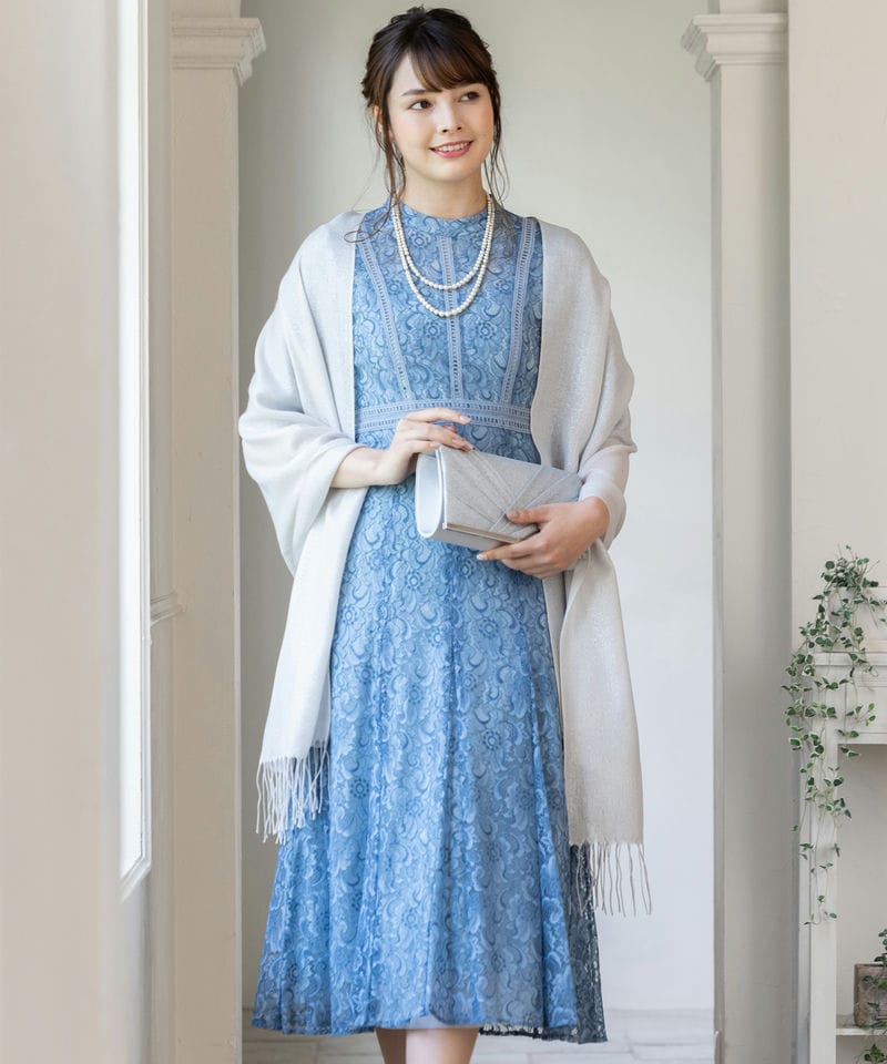 専用　jewelsフレアドレス 送料無料!【即日発送】襟付きアメスリプリーツセットアップミニドレス