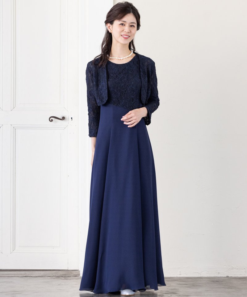 Select Shop 【マザーズドレスセット】レースボレロジャケット