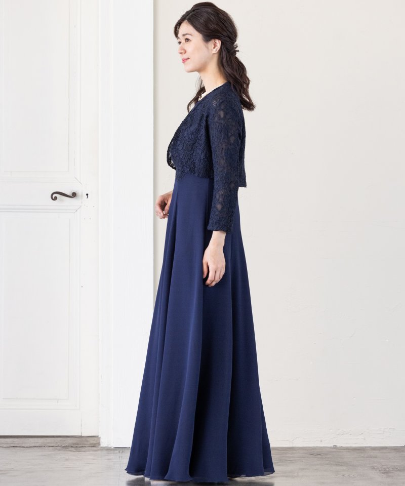 Select Shop 【マザーズドレスセット】レースボレロジャケット