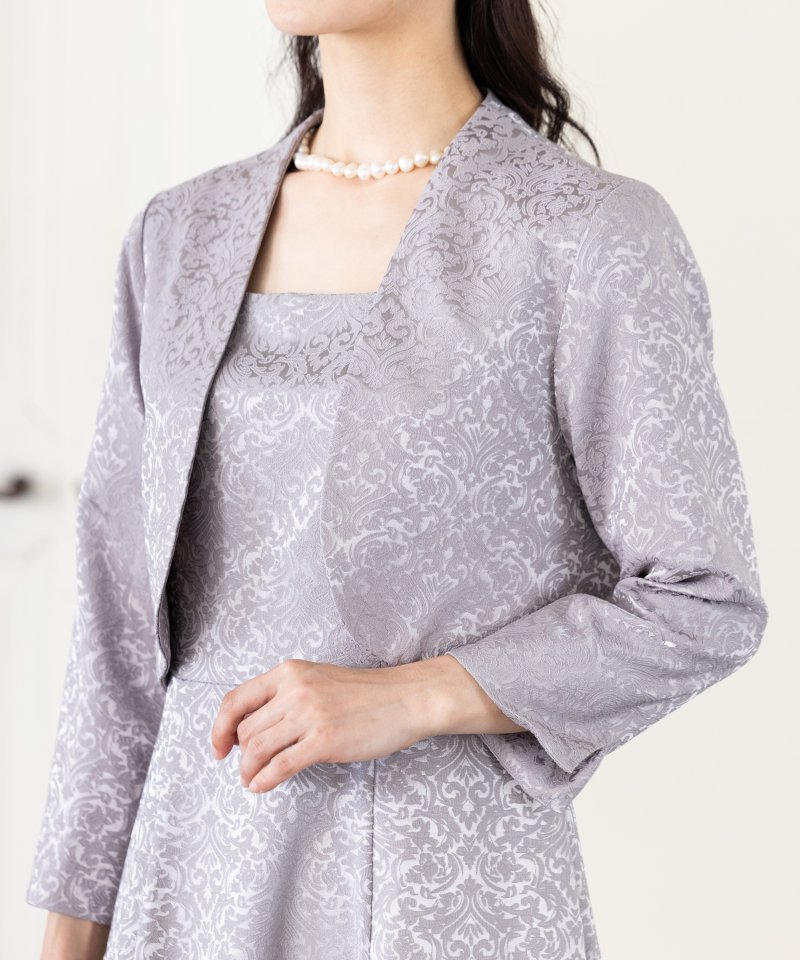 Select Shop 【マザーズドレスセット】クラシックジャガードドレス