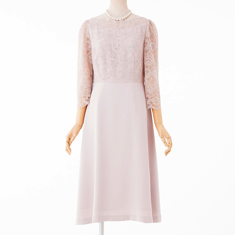 STRAWBERRY-FIELDS ストロベリーフィールズ グレイシーレースドレス