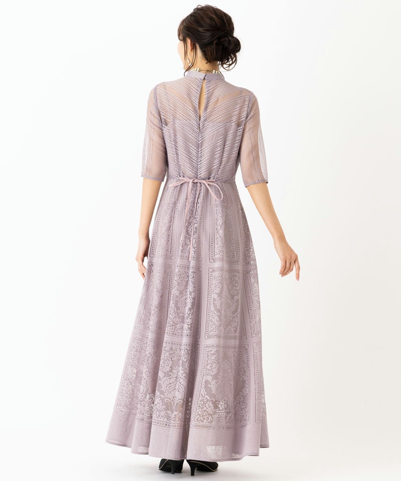 FRAY I.D フレイアイディー オーナメントラインパネルドレス その他 x