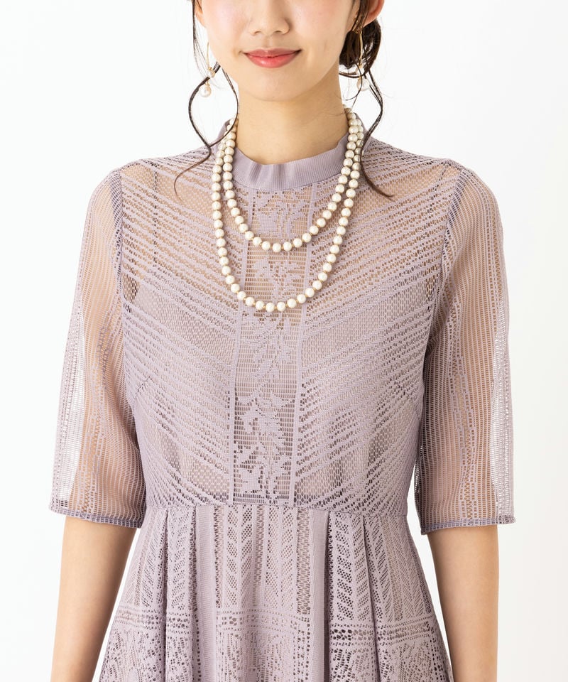 FRAY I.D フレイアイディー オーナメントラインパネルドレス その他 x