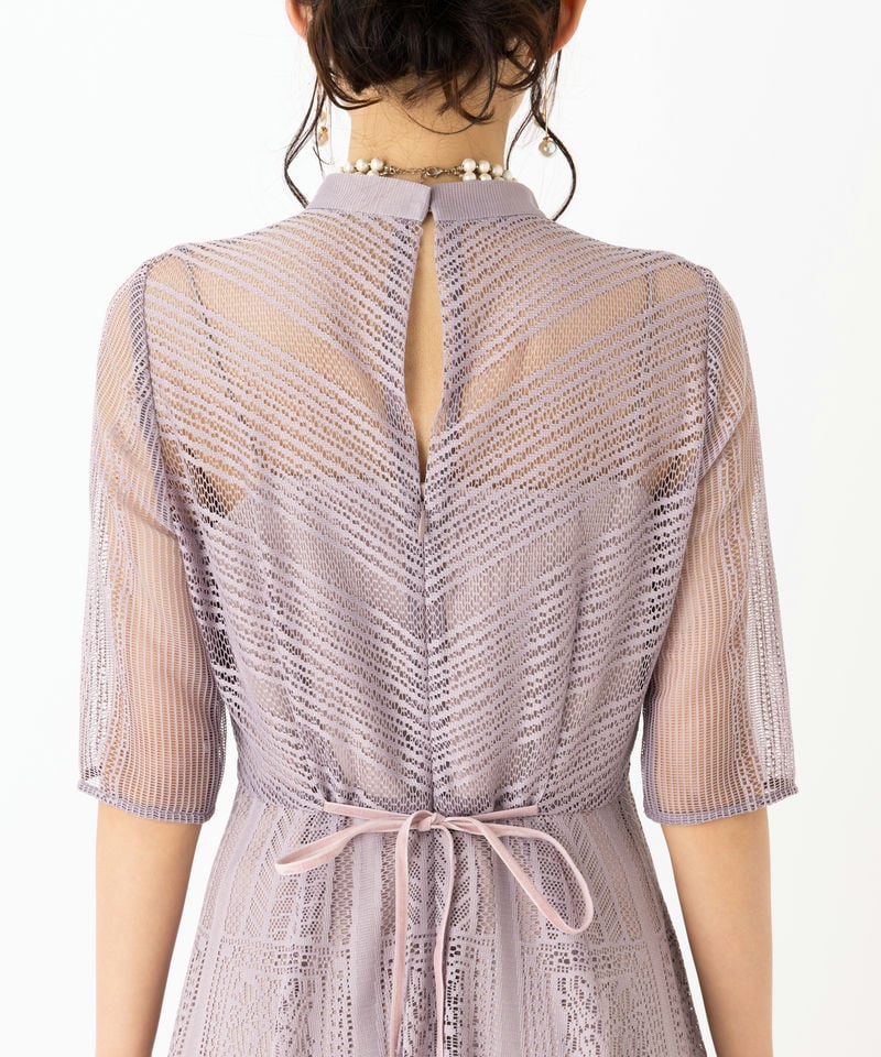 FRAY I.D フレイアイディー オーナメントラインパネルドレス その他 x