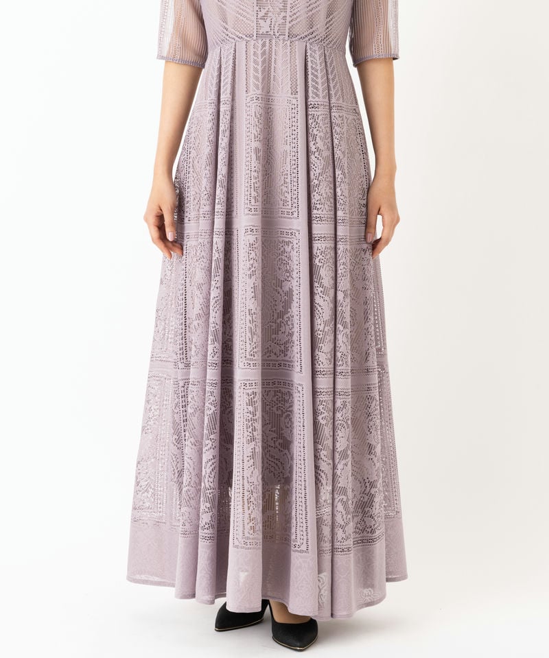 FRAY I.D フレイアイディー オーナメントラインパネルドレス その他 x