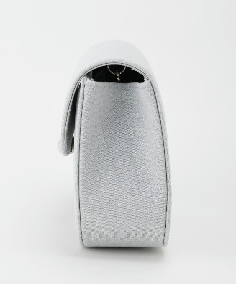 Aimer エメ ラメ×パールモチーフフラップパーティーバッグ その他 x