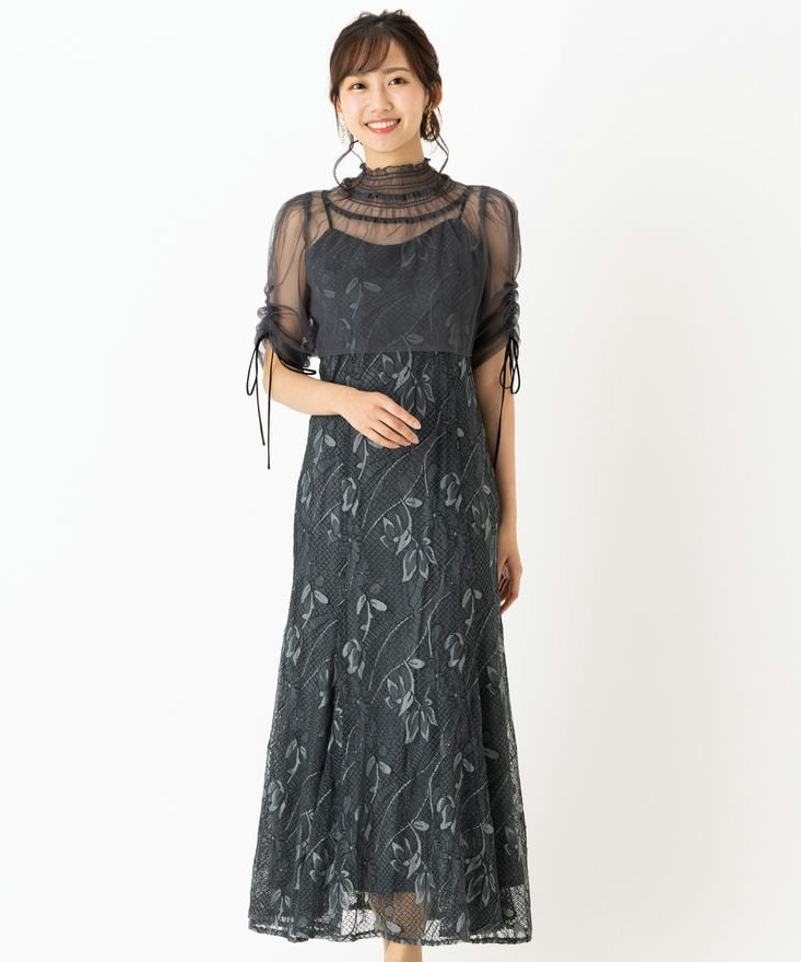 Dorry Doll ドリードール ボレロレイヤードレースドレス その他 x