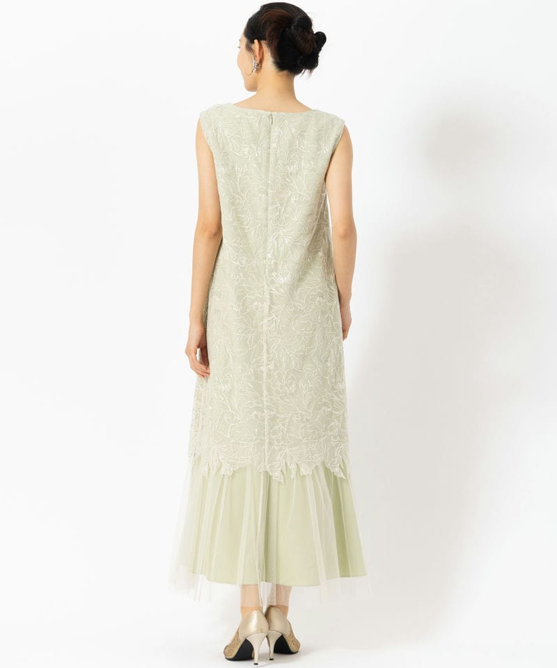 リルアー LE'RURE ドレス LE'RURE パンツドレス Jacquard lace pants dress : ZOZOTOWN Yahoo!店