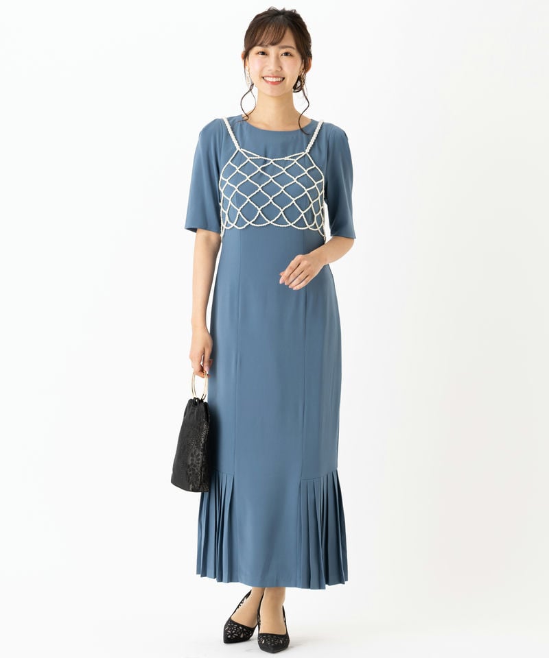 Ameri VINTAGE アメリヴィンテージ ランバスパールビスチェ ホワイト系