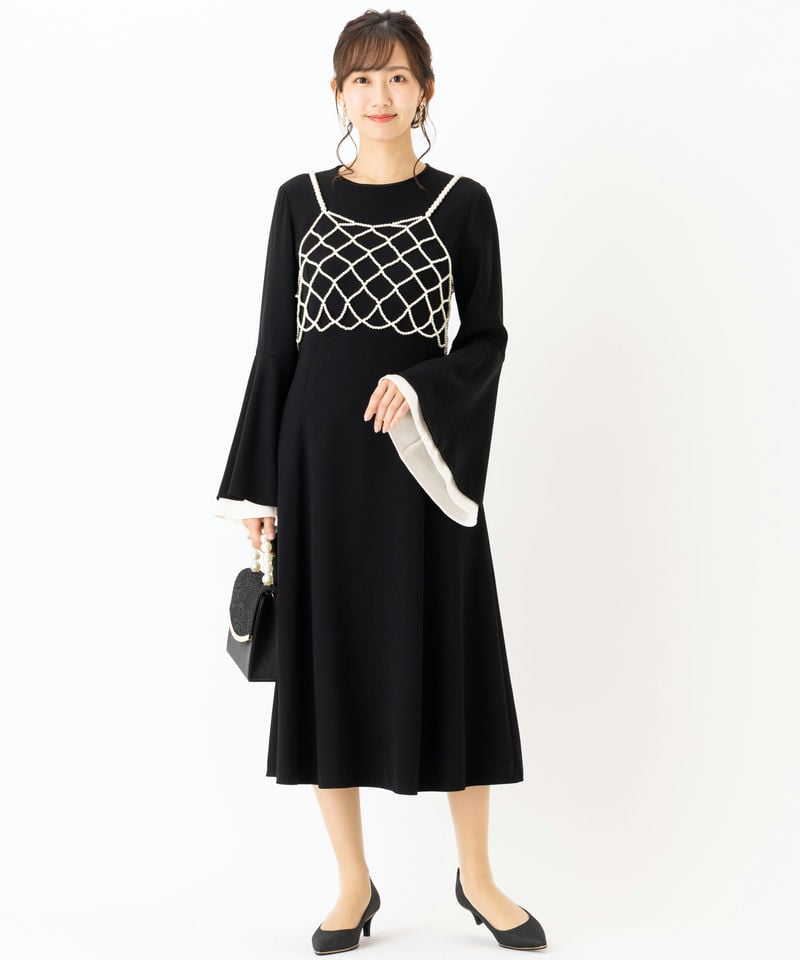 Ameri VINTAGE アメリヴィンテージ ランバスパールビスチェ ホワイト系