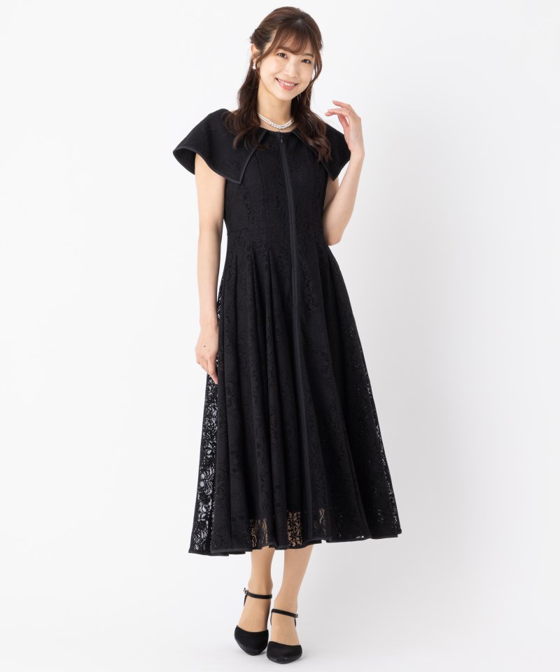 CELFORD セルフォード ミラーレースドレス ブラック系 | 結婚式