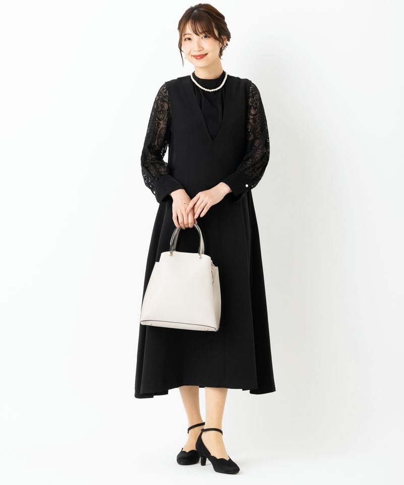 RUIRUE BOUTIQUE ルイルエブティック 袖レーストップス&ジャンパー 