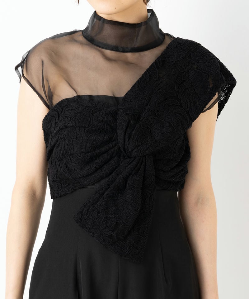 LAGUNAMOON ラグナムーン LADYエンブロイダリーツイストパンツドレス